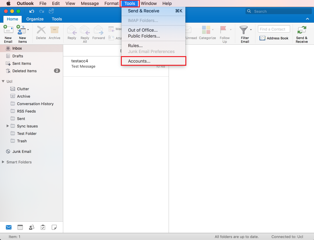 outlook 2016 for mac not deleting emails from server